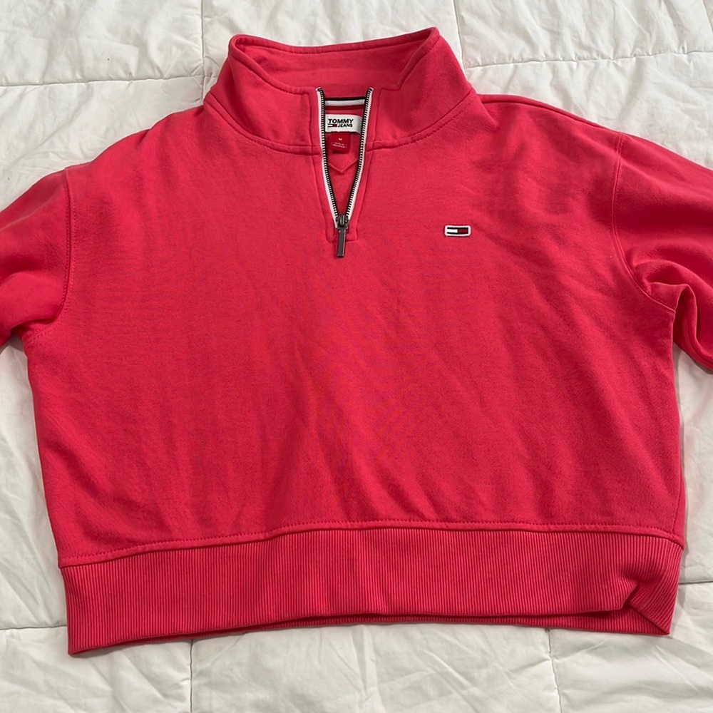 Cropped Tommy  Pullover